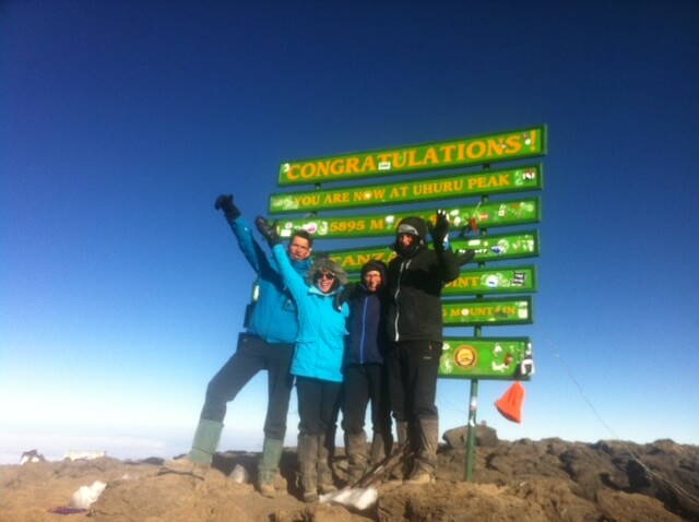 Ader Op de Top van Kilimanjaro 