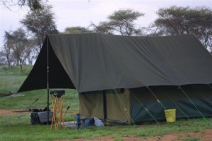 Safari tent Klassieke safari tent
