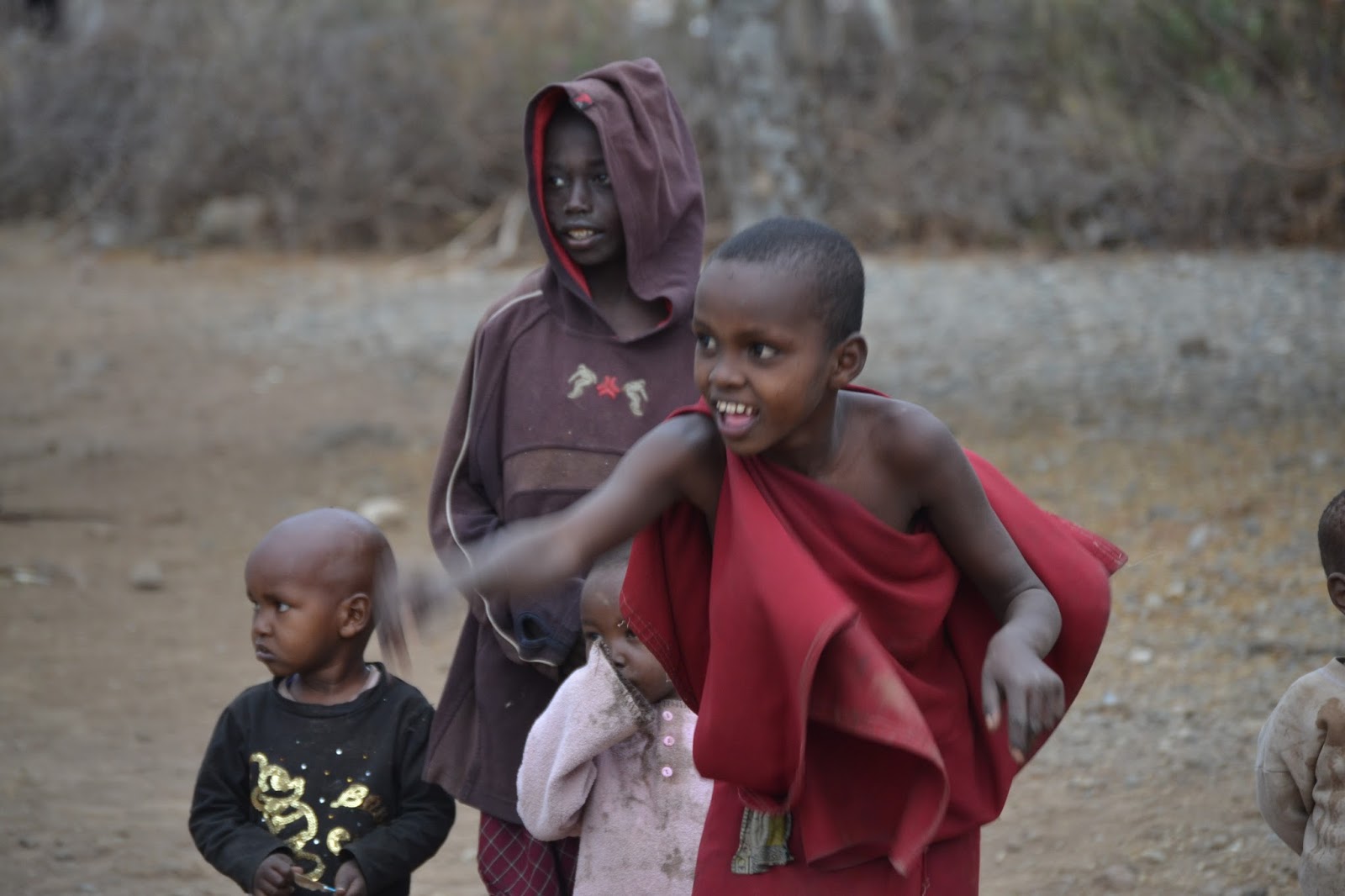 A Maasai Take on Candor? Visit Lengasiti Maasai children