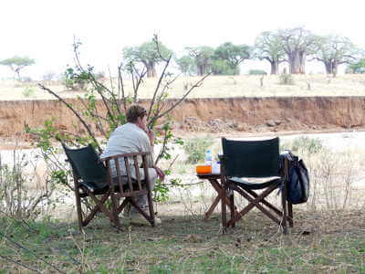 Tent safari bij de Tarangire river -Tanzania 